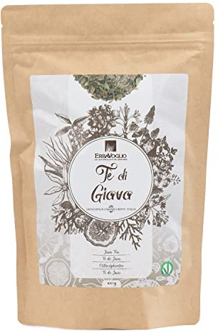 Erbavoglio Tè di Giava - 100 g - Tè e tisane convenzionale - Infuso rinfrescante e dalle proprietà digestive, perfetto per favorire il benessere intestinale e sostenere la salute generale.