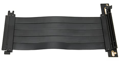 Câble extension PCIE 4.0 X16, Câble de Carte Graphique 25,6 Go, Plug and Play (40cm)