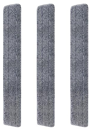 3 Pièces （90×10cm） Microfibre Tampons De Vadrouille De Remplacement Mop Remplacement des Tampons，Mop Remplacement des Tampons,pour Le Balai autonettoyant，Balai Plat Microfibre
