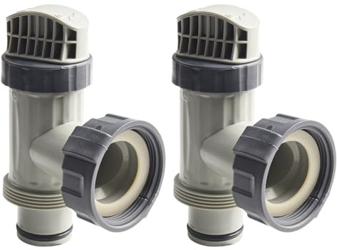 Repuesto de 2 piezas para bomba de filtro de válvula de émbolo de piscina grande para Intex 10747