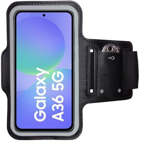 CoverKingz Sportarmband für Samsung Galaxy A37 / Galaxy A36 - Handy Armband Schwarz