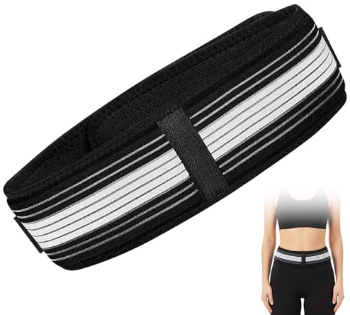 Sciatica Belt Sacroiliac Support, Sacroiliac Support Belts, 109cm Anti-Slip Adjustable Sciatica Back Supporting Lower Back Brace Relief Belt for Women Men, Breathable Pain Relief Device for Back