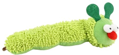 ZEBKEL 1 Pcs jouet chat, jouets pour chats, Jouet interactif à l'herbe à chat, Jouet pour l'auto, divertissement, Coussin en peluche doux, Pour l'hygiène des dents du chat et l'activité