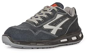 U-Power Red Lion Emotion, Unisex-Sicherheitsschuhe, leichte, flexible, pannensichere Lederturnschuhe, mit Infinergy-Einsatz, mit Aluminium-Zehenkappen - Blue 43