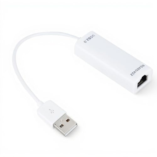 ASHATA USB a RS485/RS422 Adaptador convertidor Grado Industrial con FT232 Chip Interfaz RJ45 Anti Surge Anti-Thunder