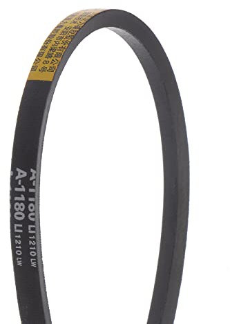 sourcing map A-1180 Trapezoidales Correas Transmisión Correa 1180mm Interior Circunferencia Goma para Potencia Transmisión