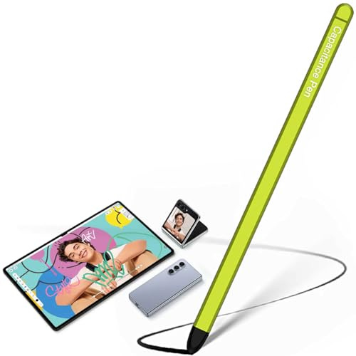 BAILI Fold5 Stylets pour Galaxy Z Fold5, Stylos pour Z Fold 5/Tab A9+/Pad, S Ultra Pen, Stylet Android/Chromebook, Stylet Tablette Android - Vert