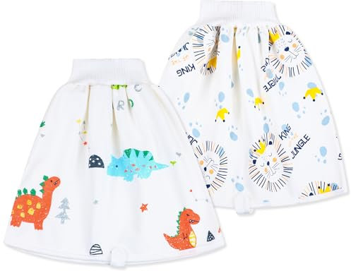 MOEMOE BABY Gonna a pannolino | Pantaloni impermeabili per bambini | Gonna per imparare la pulizia dei bambini | Mutandine per imparare la pulizia del ragazzo | Pannolino impermeabile lavabili,