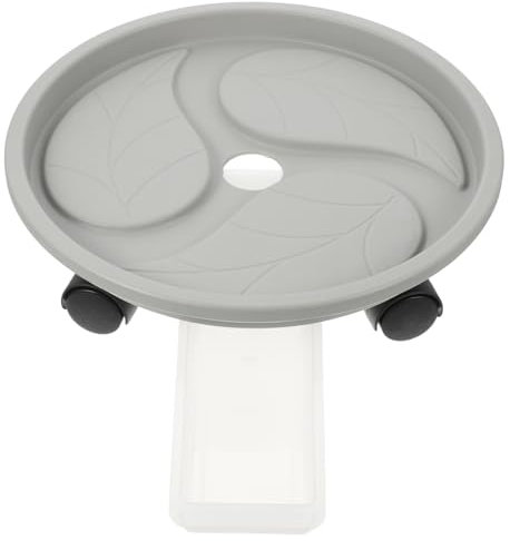 BESPORTBLE Bandeja De Maceta Carro De La Planta Paletas De Plastico Transportador De Macetas Redondas Paleta De Jardinera Jardineras y Accesorios Maceteros Suministros El Plastico Exterior