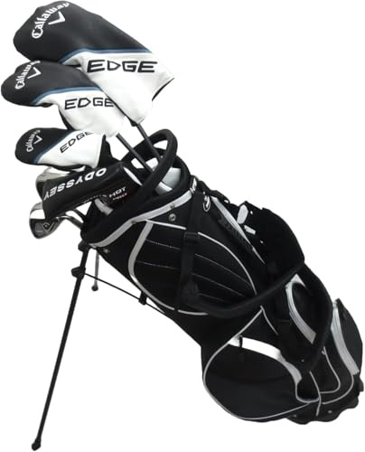 Mens Callaway Complete Golf Set - Clubs Driver, Fairway Wood, Hybrid, Irons, Putter Stand Bag Reg Flex