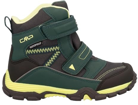 CMP Kids Pyry Snow Boot WP, Stivali da Neve Unisex-Bambini e Ragazzi, Trek Verde Mela Grigio, 36 EU