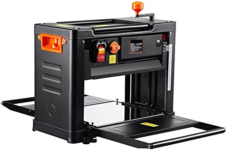Cepilladora eléctrica de espesor de sobremesa, cepilladora de madera de 13 pulgadas con tres cuchillas, dos velocidades, 15 amperios, 2000W for cepillado de carpintería DIY Materiales de construcción