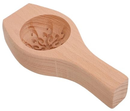 MOTHNUR Stampo Legno Per Bontà Cinesi Mold Per Ravioli e Dolci Design Elegante Per Pancini e Dumplings Utensile Tradizionale Per Cucina Fai Da Te Fiore Decorativo