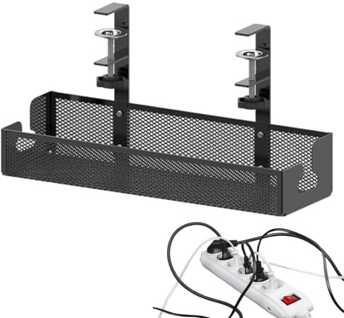 Générique Hanteringsplatta - hållbar ergonomisk högpresterande bärbara | metallkablar, arrangör under skrivbordet, ingen borrning kabelbox nät | mångsidig utomhusanvändning