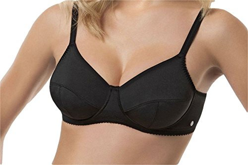 REGGISENO SI E LEI CON FERRETTO IN MICROFIBRA IN COPPA C - Realizzato con Coppe interne in Cotone e spalline regolabili. BIANCO, NERO e SKIN (Nudo)