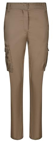 VELILLA 103002SW stretchbyxor med flera fickor, beige, storlek 40, beige (Tan brown), 38