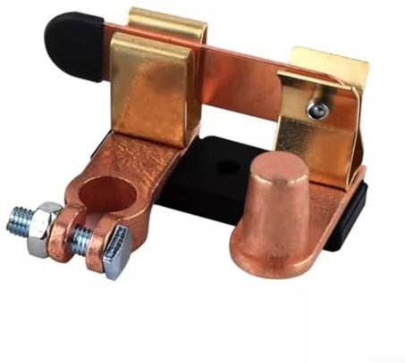 PETSTIBLE Battery Switch, Top Post Knives Blade Master Battery Disconnect Switch Cut Off 12V 24V Auto Car