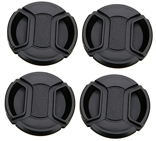 jojofuny 4pcs Lens Cover Camera Lens Protector for Outdoor and Indoor Photography