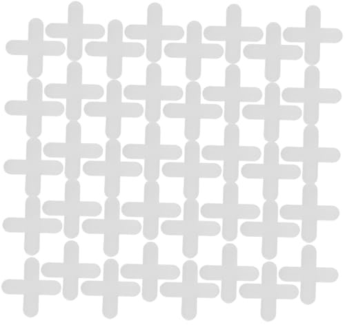 jojofuny 500pcs Ceramic Tile Spacers Cross-Shaped Leveling Tools for Precise Tile Installation Spacers Easy to Use Grout Joint