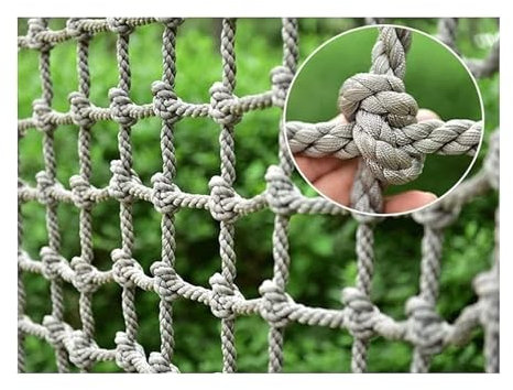 Kinder Klettergerüst NetzTreehouse Strickleiter, for Indoor Outdoor Klettergerüst Netz Sicherheitsnetz, Outdoor, Zaunnetz, Indoor(4 * 5m(12.12 * 15.15ft))