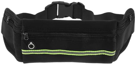 TOGEVAL Fitness Laufgürtel Mit Wasserdichter Handy-Tasche Jogging Hüftgurt Für Sport Und Outdoor-aktivitäten Verstellbar Diebstahlschutz Für Smartphones