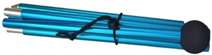 Lljsszr Tarp Pole, Tent Pole Aluminum Alloy,Tent Rod Canopy Rod for Beach Hiking Awning,Outdoor Camping, Blue