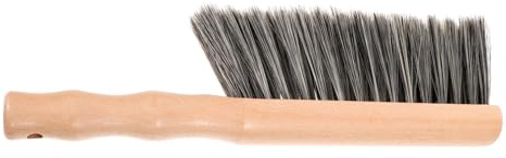 LOEFLIFA Fireplace Cleaning Brush Wood Handle for Soft Broom Cleaning Mantel Includes and Accessories