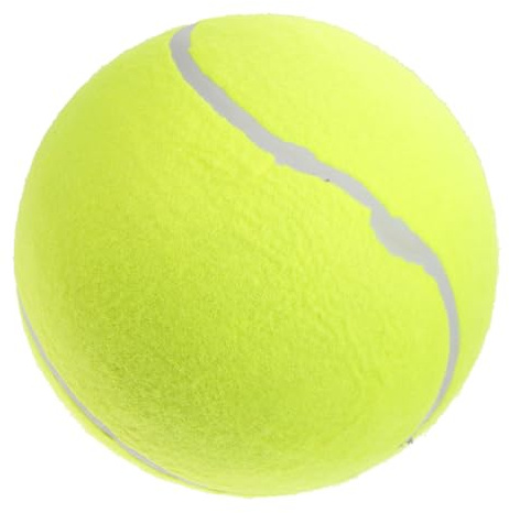 NUOBESTY Inflatable Giant Tennis Ball Dog Large Chew Ball for Playing Training Dental Care Pet for Home Furniture Protection