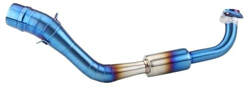 Motocicletta Tubo scarico silenziatore Marmitta Di Scarico Per Moto, Tubo Intermedio, Manicotto Scorrevole, Adatto Per Nvx 155 125 Nvx155 Aerox 155