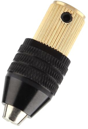 Mini Portabrocas Autoajustable 0.3–3.4mm para Herramientas Rotativas y Mini Taladros (Apertura 2mm)