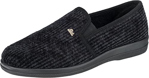 Beck Homme Heinz Chaussons Mules, Noir, 39 EU