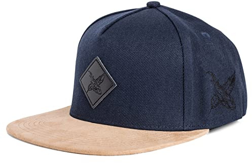 Blackskies Port Snapback cap | Cappellino da Baseball Unisex | Basecap con Visiera in Similpelle Scamosciata Suede Colori Assortiti - Uomo Donna Streetwear Outdoor Estate Tempo Libero