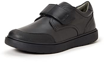 Geox Boy's J RIDDOCK Low-Top Sneakers, Black,7 UK