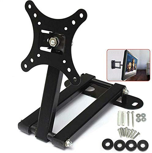 SHAFAH® Tilt & Swivel TV Wall Mount Bracket, Fits for 10 13 15 17 19 20 21 22 23 24 25 26 Inch LED LCD Plasma Screen Monitor Max Load Capacity 22 lbs VESA 75x75 & 100x100 mm