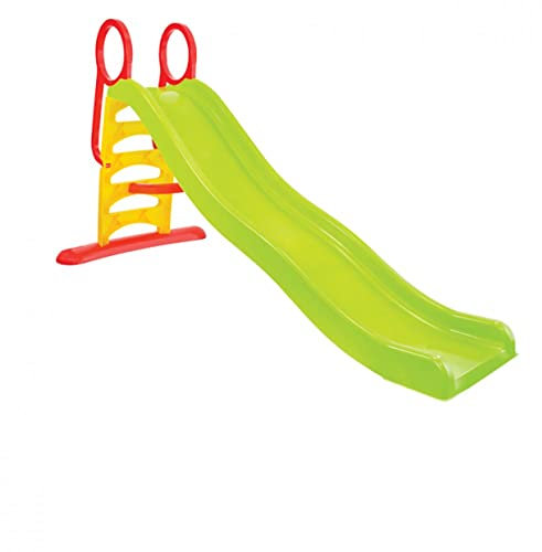Mochtoys Kinderrutsche und Wasserrutsche 11557 Rutschlänge 198 cm bis 50 kg, Farbe:grün