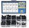 CO-RODE 340 piezas separadores de placa base Kit surtido de tornillos para disco duro, SSD, disco duro, carcasa de computadora, placa base, ventilador, gráficos de energía