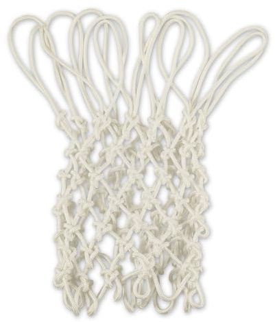 Basketball Net Replacement 1 Pack, Basketball Nets Heavy Duty Outdoor with 12 Loops, for All-Weather 21inches (10 oz), Anti Whip, Fits Standard Indoor or Outdoor Hoop, Rim Not Included