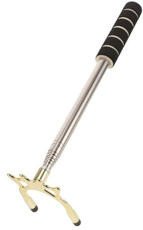 CORHAD Edelstahl Pool Cue Mit Verstellbarem Brückenstütze Für Billiards Und Snooker Praktisches Zubehör Für Optimale Spielpositionen Und Einfache Handhabung