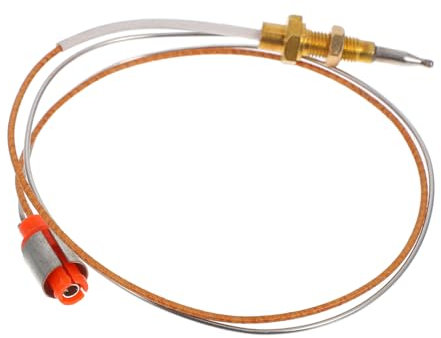 ANDRESLAD Thermoelement Ofen Brenner Thermoelement Für Einbauherde Mit Flammenausfallschutz Präzise Verbindung Und Effizienter Gasbrenner Ersatzteil Für Grill Und Kamin