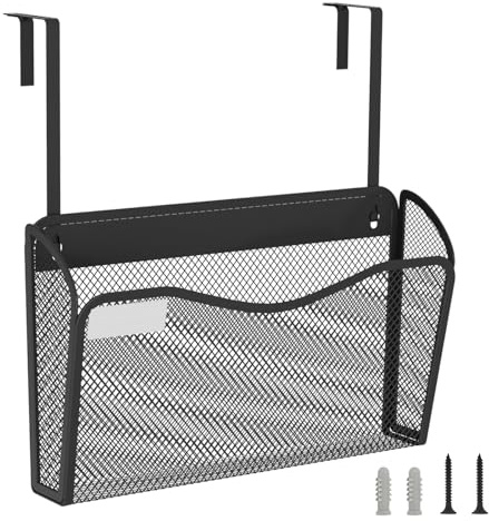 BOHDK Organizer per documenti da parete, organizer per documenti da appendere, per casa e ufficio, 1 tasca per documenti e riviste