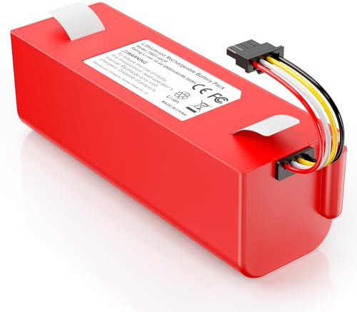 ASUNCELL 14,4V 6900mAh Li-ion Batería de repuesto para Xiaomi Roborock S50 S51 S55 S7 S6 S5 Max Xiaowa E20 E25 E35 Xiaomi Mijia Robot Aspirador Batería de aspiradora robot Mijia 1. y 2. Generación
