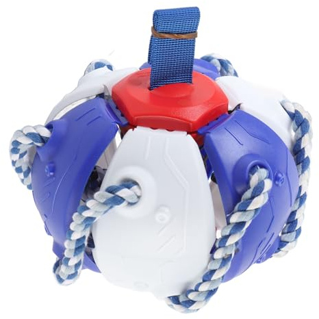 kaisudiAP Platillo Volador, Juguete para Perros, Resistente al Desgaste, Resistente al Agua, Bola de Disco interactiva para Perros para Juegos al Aire Libre (Azul)