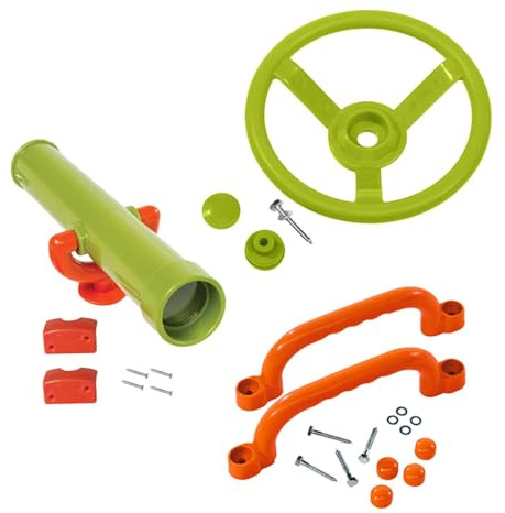 Mqiklt Accessori per Il Gioco Dei Bambini, Altalene, Regali di, Attrezzature Da Gioco per Esterni per Palestre, Regali per Attività All'ape, Verde, Taglia unica