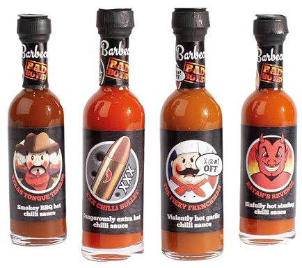 Treat Factory BBQ Bad Boys Sauce Selection (Set of 4)