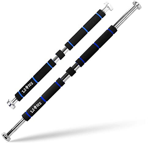 Lions Exercise Door Bar Pull Chin Up Home Gym Fitness Strength Training workout 62-100cm Fully Adjustable
