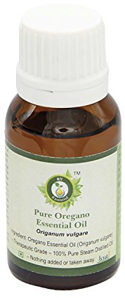 Oregano ätherische Öl | Origanum Vulgare | Carvacrol Oregano Öl | Für Haare | 100% reines natürlich | Dampf destilliert | Therapeutische | Oregano Essential Oil | 5ml | 0.169 Unzen By R V Essential
