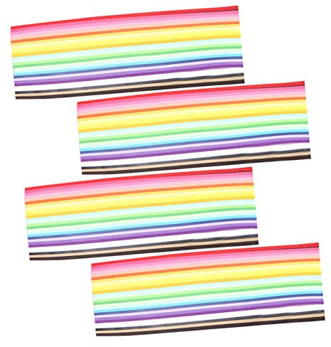 jojofuny 2160stücke Bunte Papierstreifen Für Sterne Origami-papier Zum Selbermachen Faltbare Papierbögen Für Bastelprojekte Und Anlässe