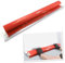 STREND PRO Espátula de superficie de 80 cm Premium con mango en Z | Juego de espátulas profesionales Z para yeso, yeso | Requesón de acero inoxidable de 0,3 mm | Espátula alisadora | Espátula para