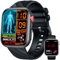 Montre Connectée Homme Santé Smartwatch: avec ECG PPG HRV Acide Urique Appels Bluetooth 130+ Modes Sportifs Sommeil Fréquence Cardiaque SPO2 Podomètre Étanche 1.97 Écran Montre Sport pour Android iOS