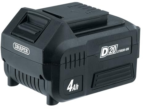 Draper Batterie au Lithium 55898 D20 20 V (4,0 Ah)